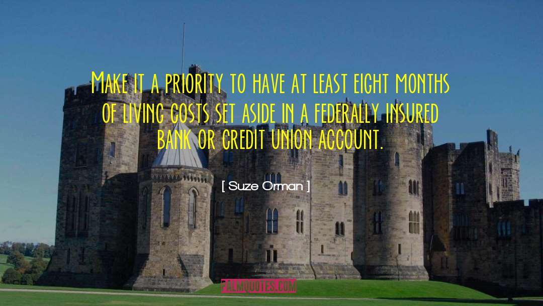 Credit Unions quotes by Suze Orman