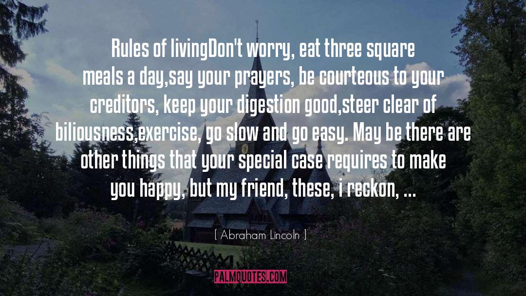 Creditors quotes by Abraham Lincoln