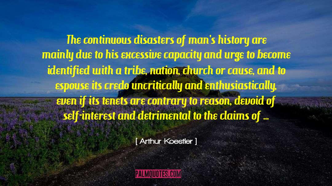 Credo quotes by Arthur Koestler