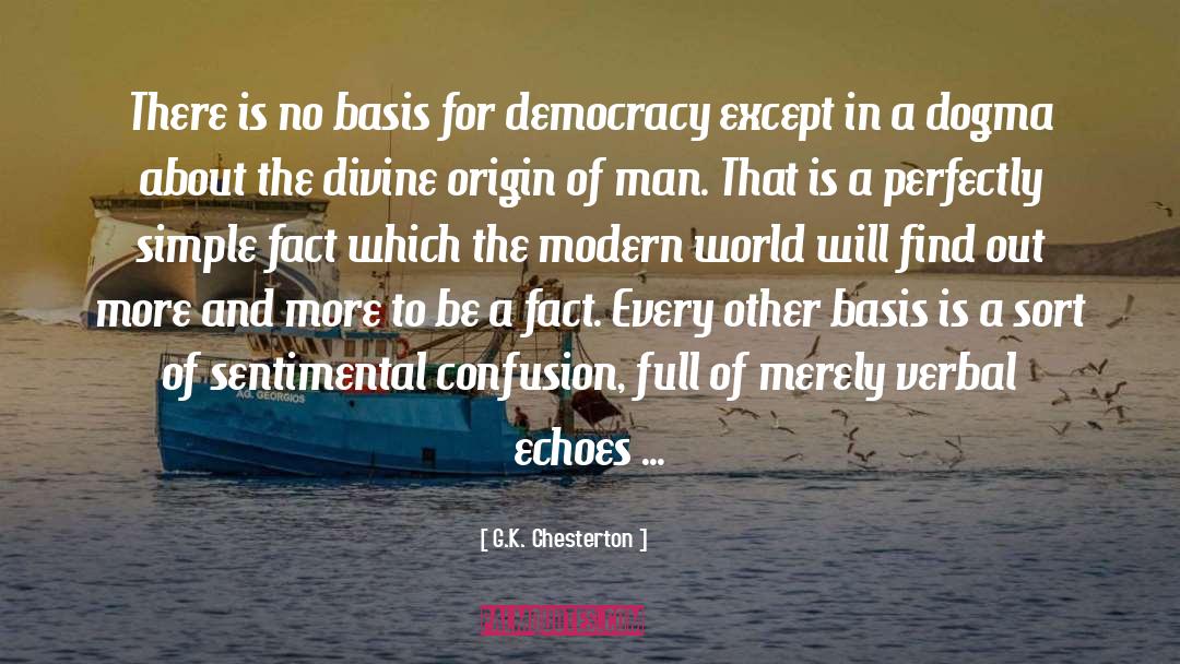 Creeds quotes by G.K. Chesterton