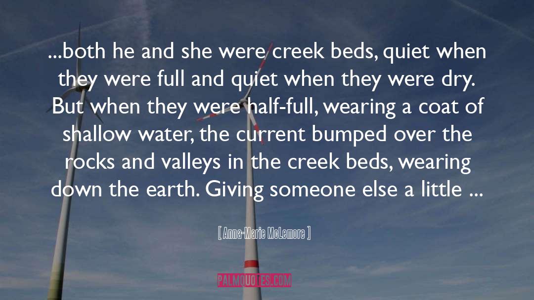 Creek quotes by Anna-Marie McLemore