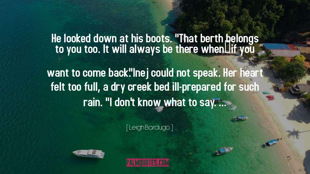 Creek quotes by Leigh Bardugo