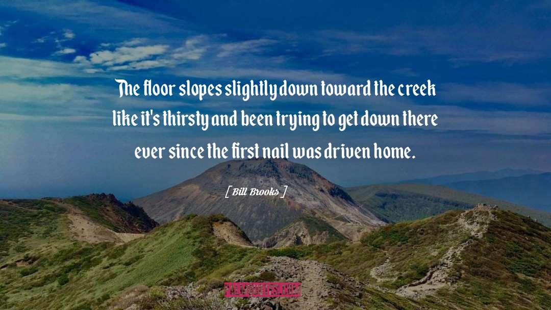 Creek quotes by Bill Brooks