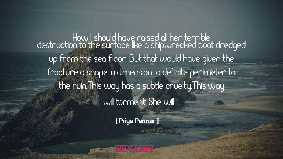 Creeping quotes by Priya Parmar