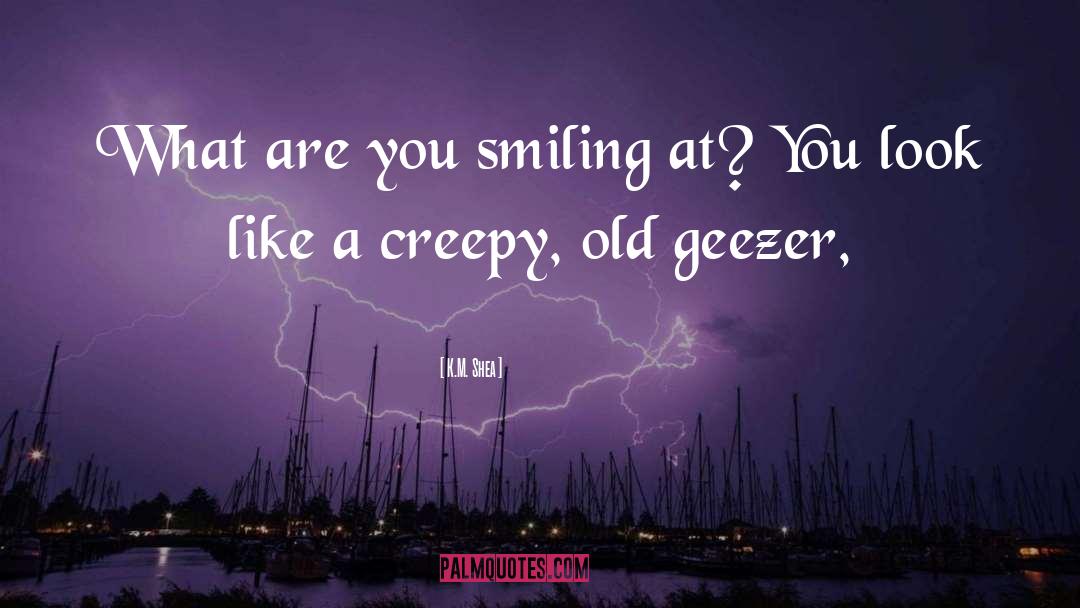 Creepy Towns quotes by K.M. Shea