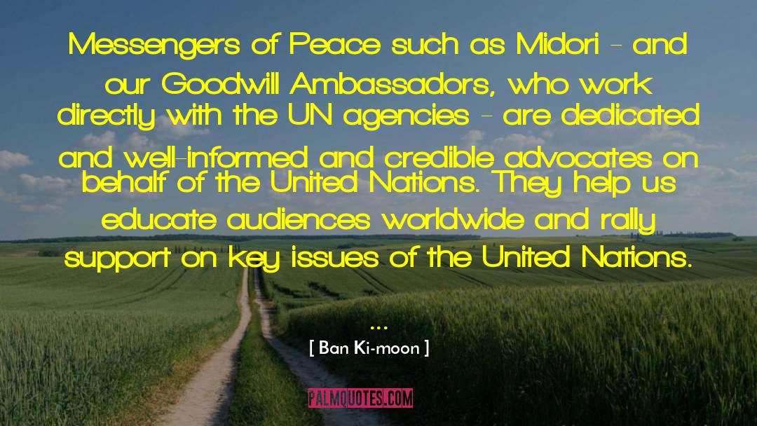 Crescent Moon quotes by Ban Ki-moon