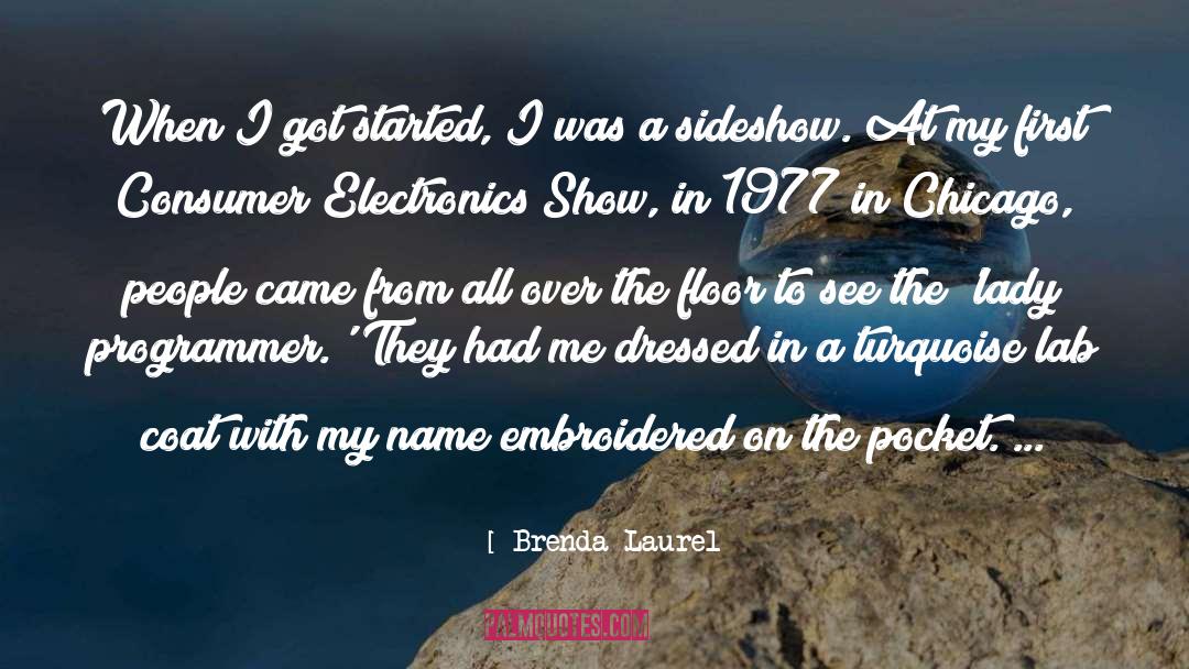 Crest Electronics quotes by Brenda Laurel