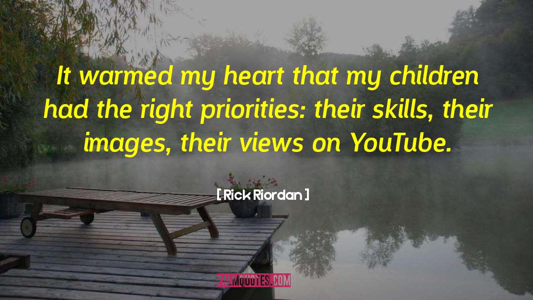 Crestani On Youtube quotes by Rick Riordan