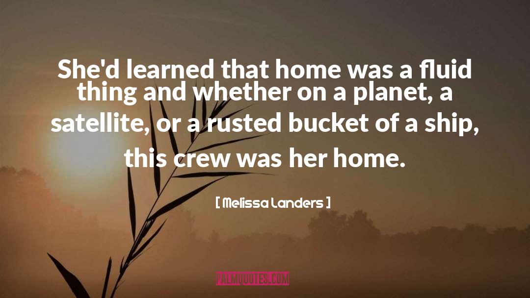 Crew quotes by Melissa Landers