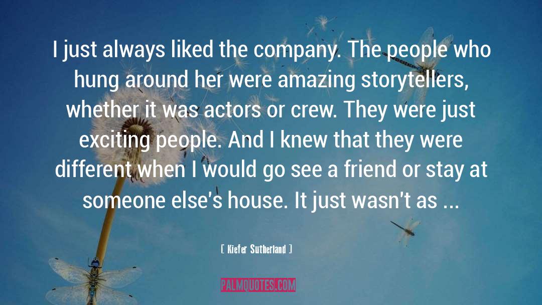 Crew quotes by Kiefer Sutherland