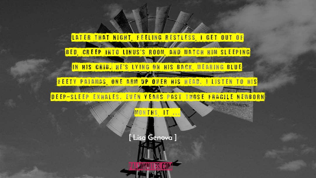Crib quotes by Lisa Genova