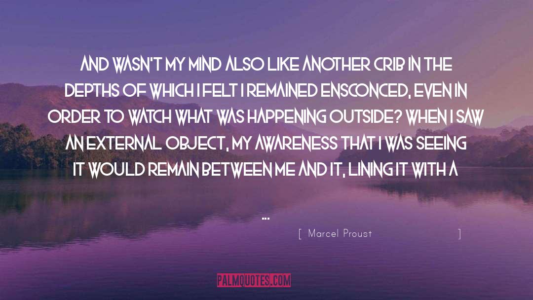 Crib quotes by Marcel Proust