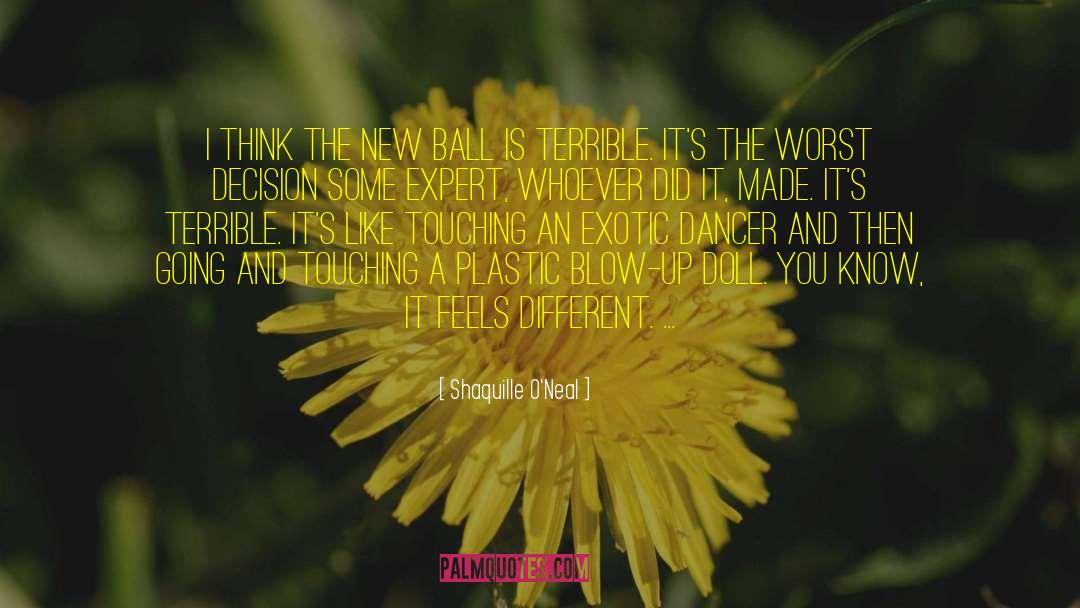 Cricket Ball quotes by Shaquille O'Neal