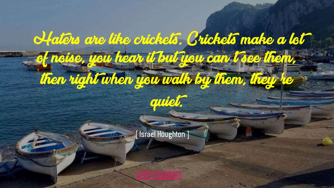 Cricket Bouncer quotes by Israel Houghton