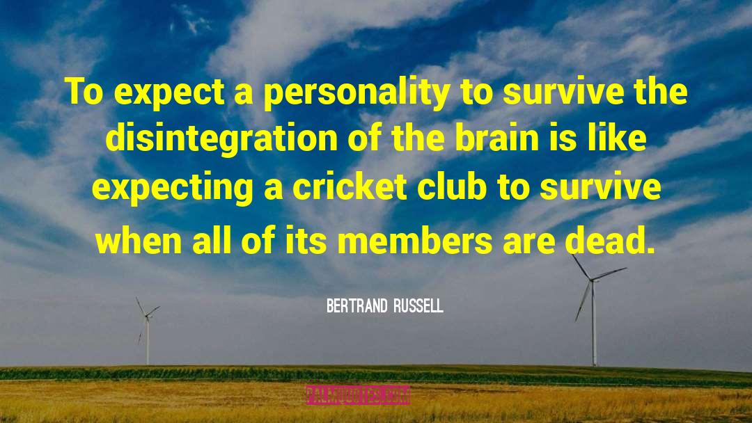 Cricket Match quotes by Bertrand Russell