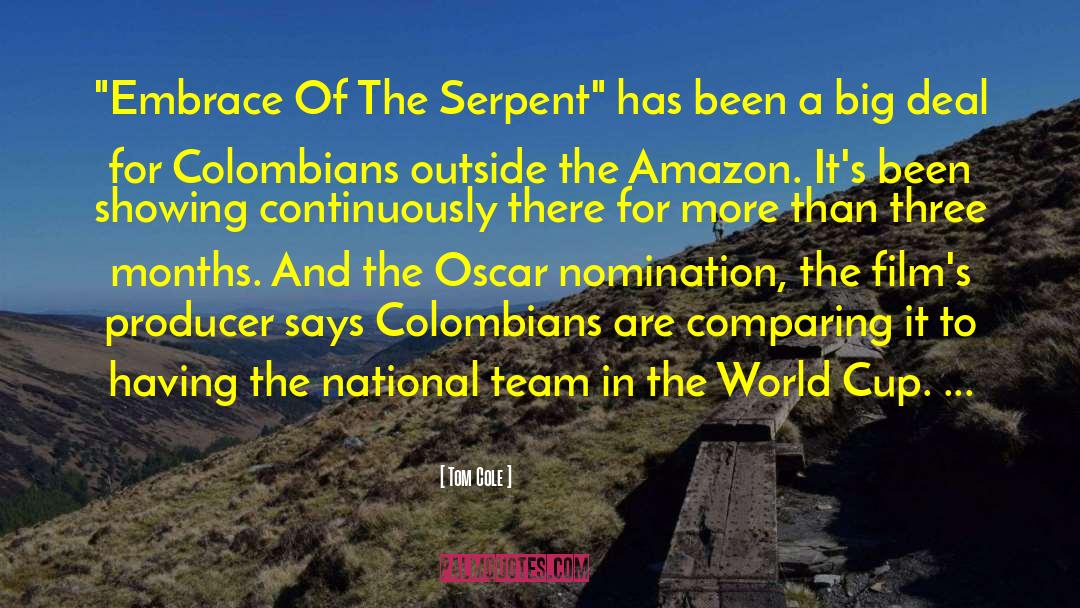 Cricket World Cup quotes by Tom Cole