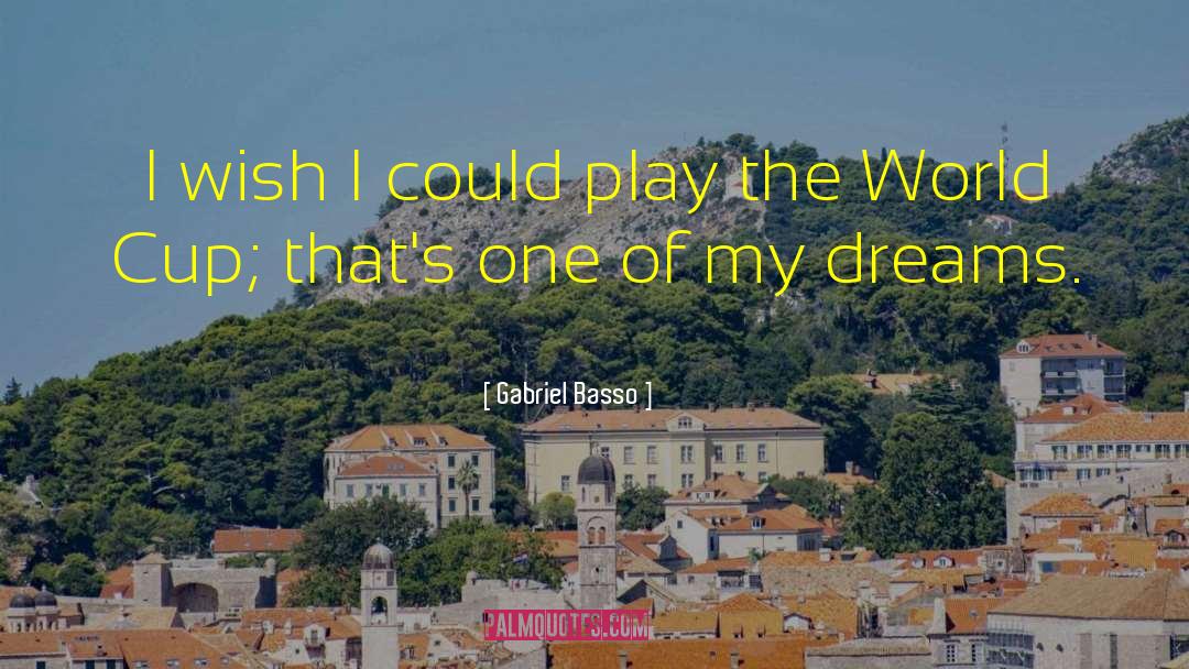 Cricket World Cup quotes by Gabriel Basso