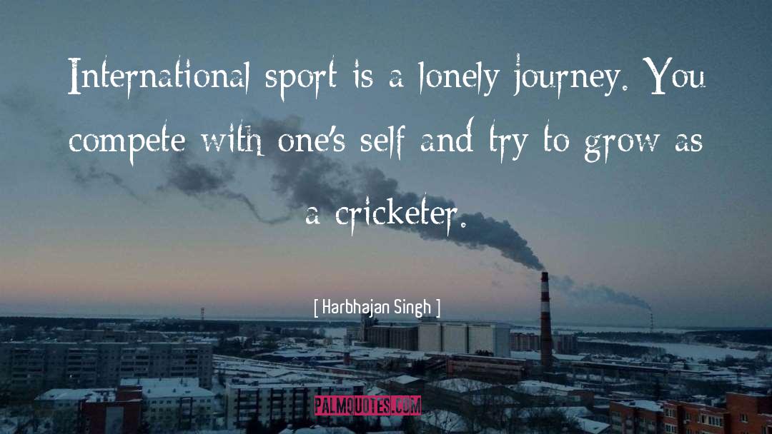 Cricketer quotes by Harbhajan Singh