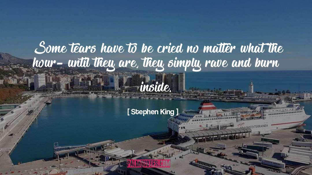 Cried quotes by Stephen King