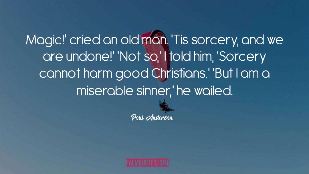 Cried quotes by Poul Anderson