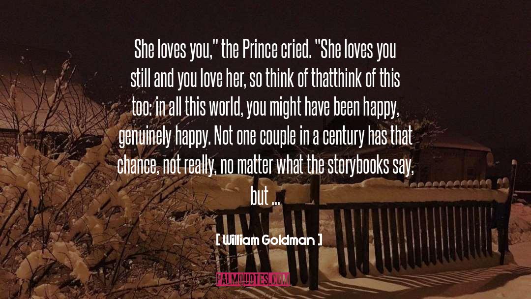 Cried quotes by William Goldman