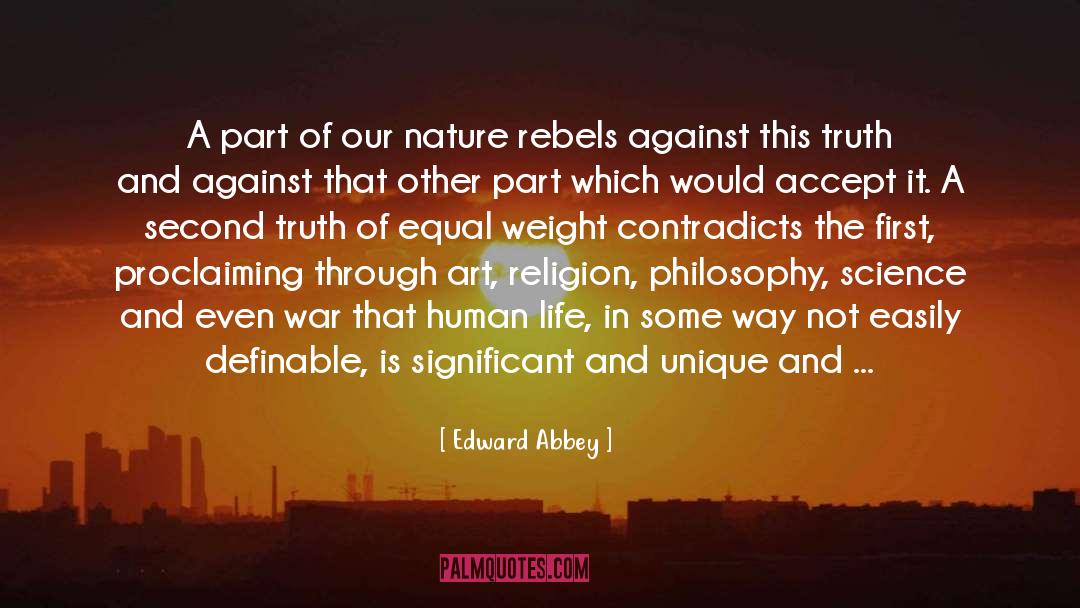 Crime Against Humanity quotes by Edward Abbey