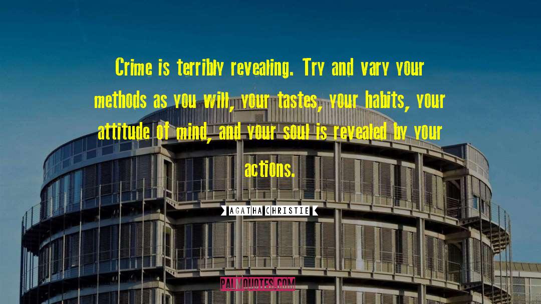 Crime And Criminals quotes by Agatha Christie