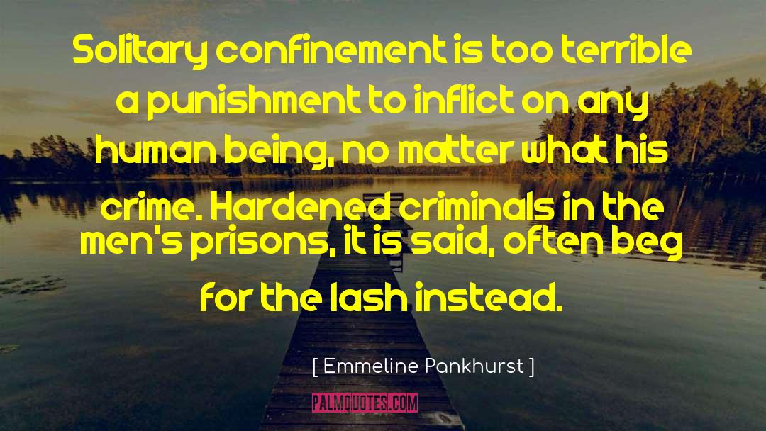 Crime Boss quotes by Emmeline Pankhurst