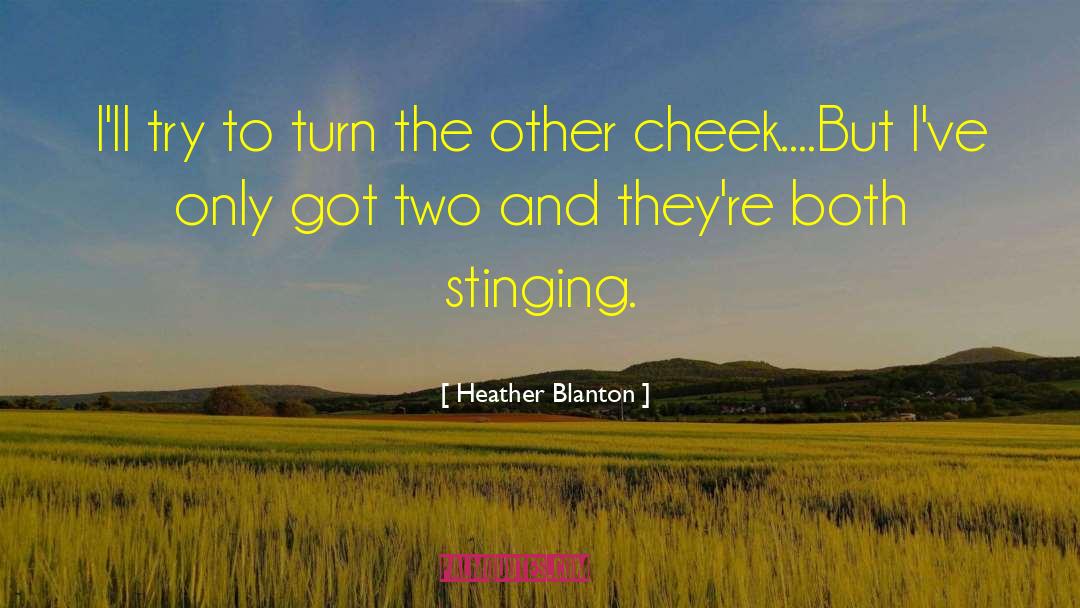 Crime Humor Romance quotes by Heather Blanton
