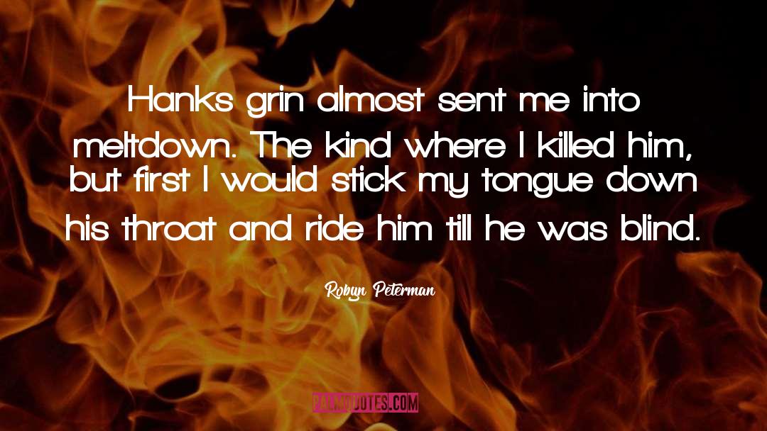 Crime Humor Romance quotes by Robyn Peterman