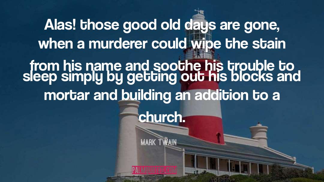 Crime Investigations quotes by Mark Twain