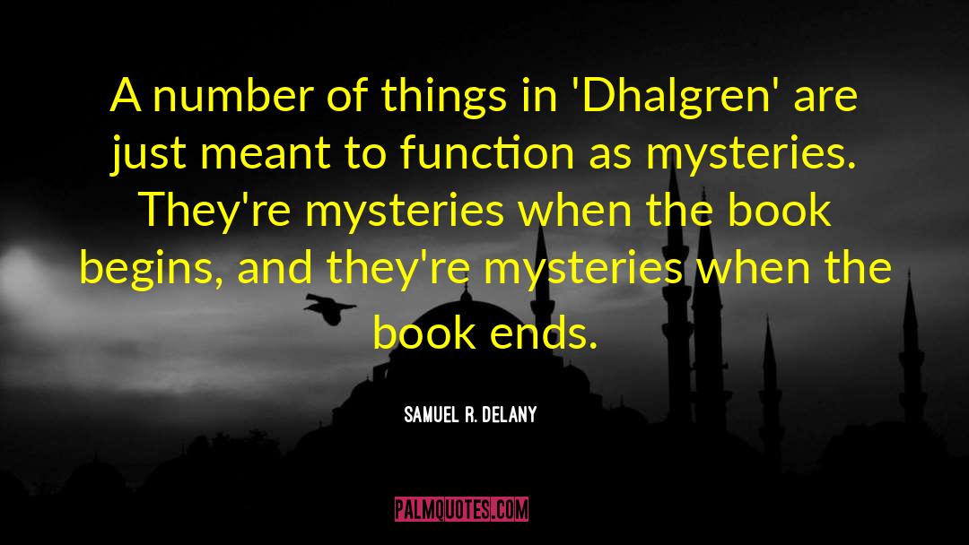 Crime Mysteries quotes by Samuel R. Delany