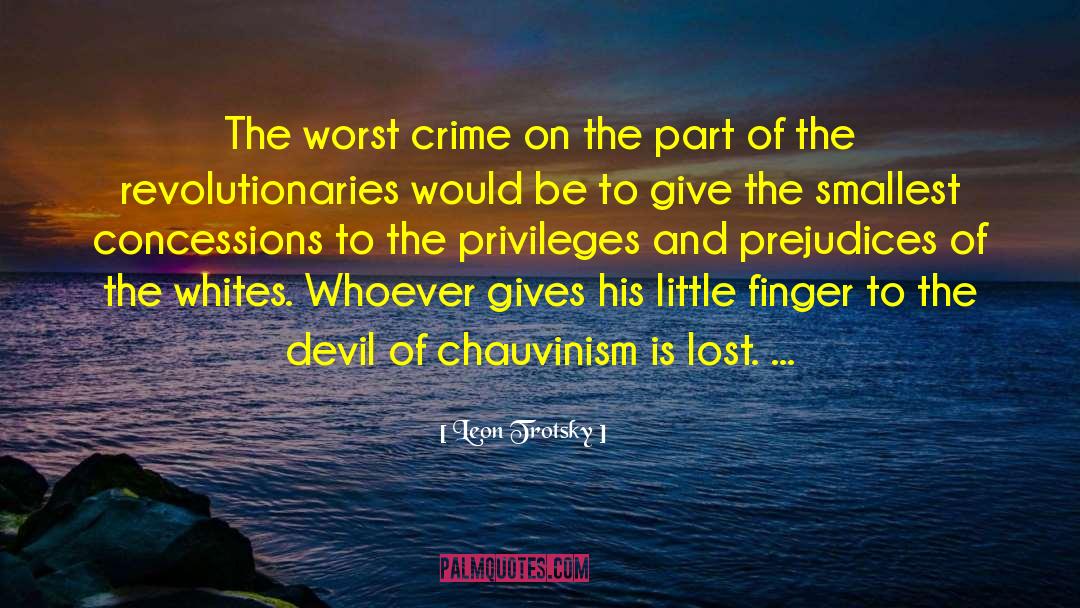 Crime Mystery quotes by Leon Trotsky