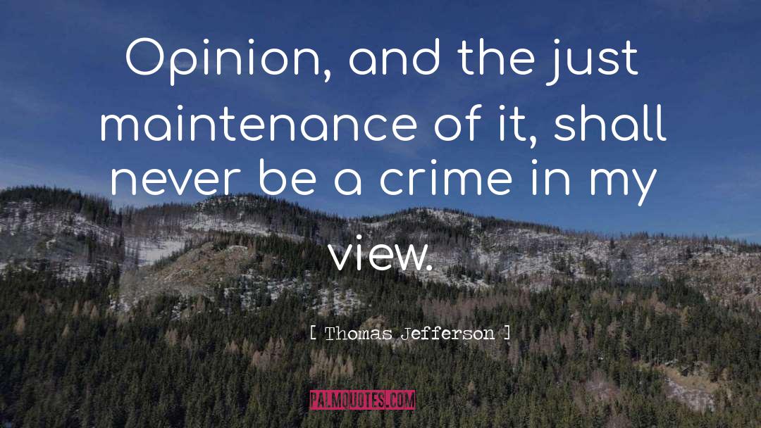Crime Noir quotes by Thomas Jefferson
