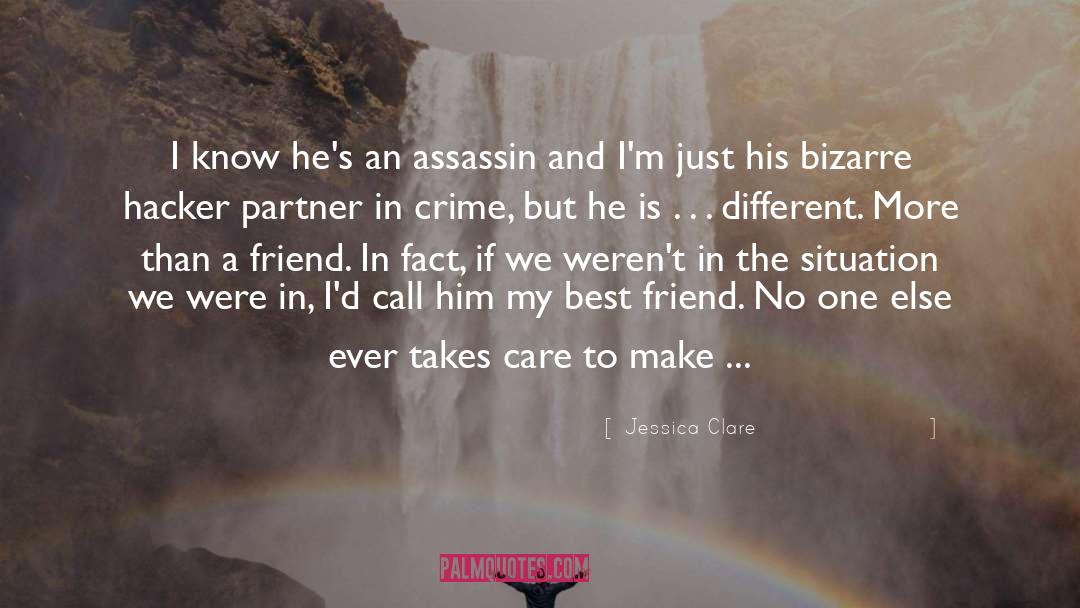 Crime Novel quotes by Jessica Clare