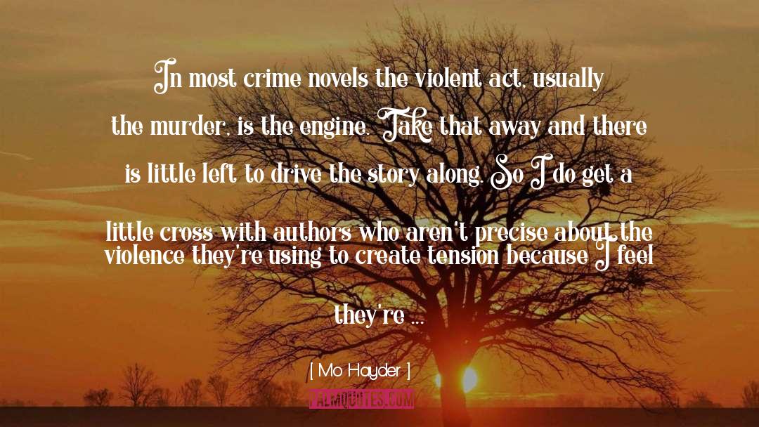 Crime Novels quotes by Mo Hayder