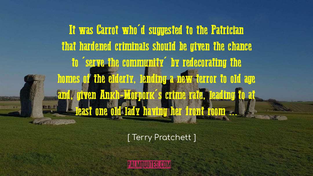 Crime Rate quotes by Terry Pratchett
