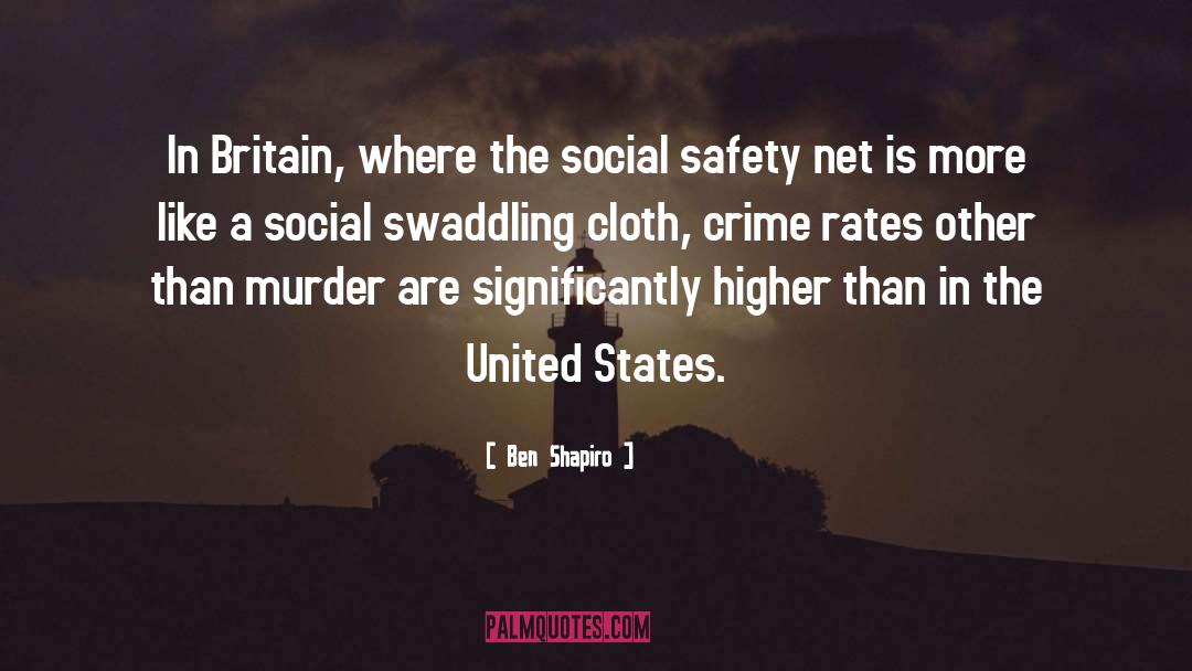 Crime Rates quotes by Ben Shapiro