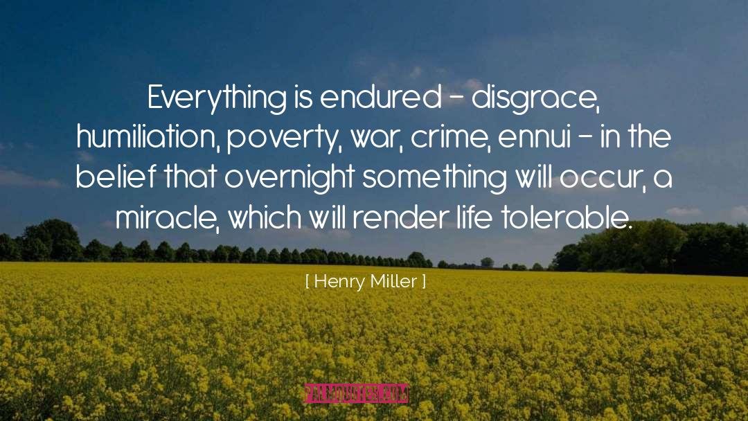 Crime Rates quotes by Henry Miller