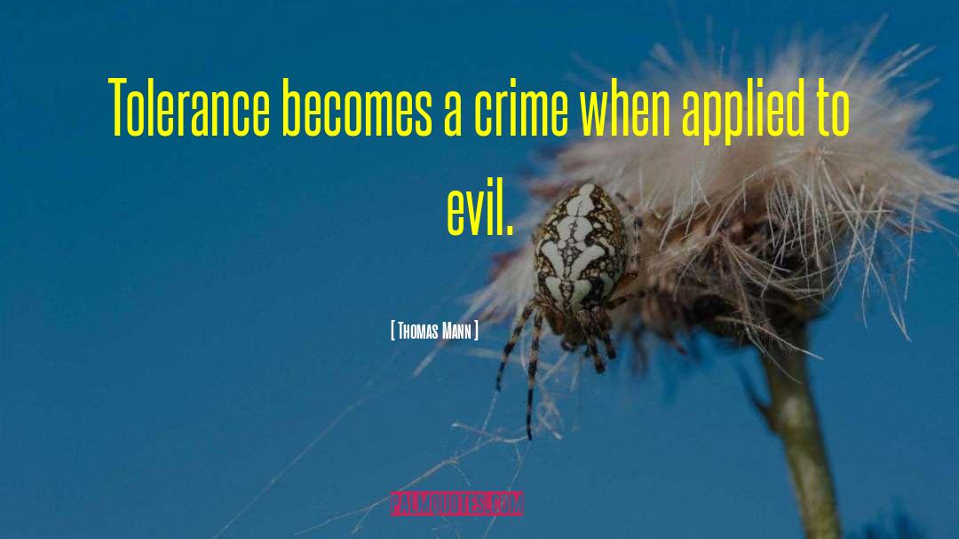 Crime Reporting quotes by Thomas Mann