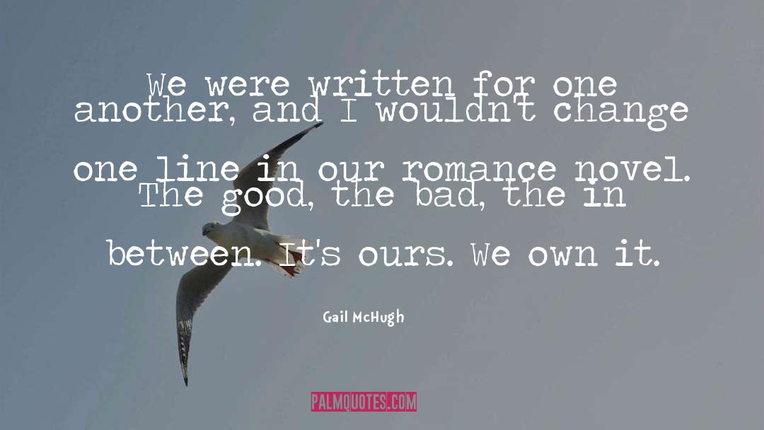 Crime Romance Novel quotes by Gail McHugh