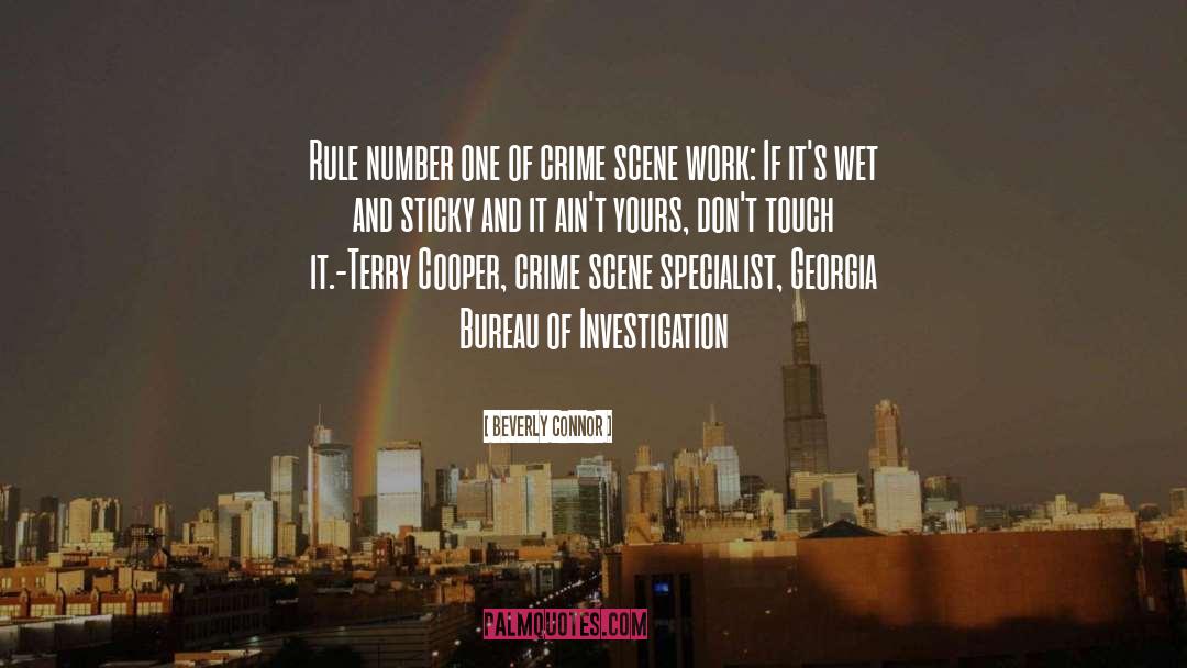 Crime Scene quotes by Beverly Connor