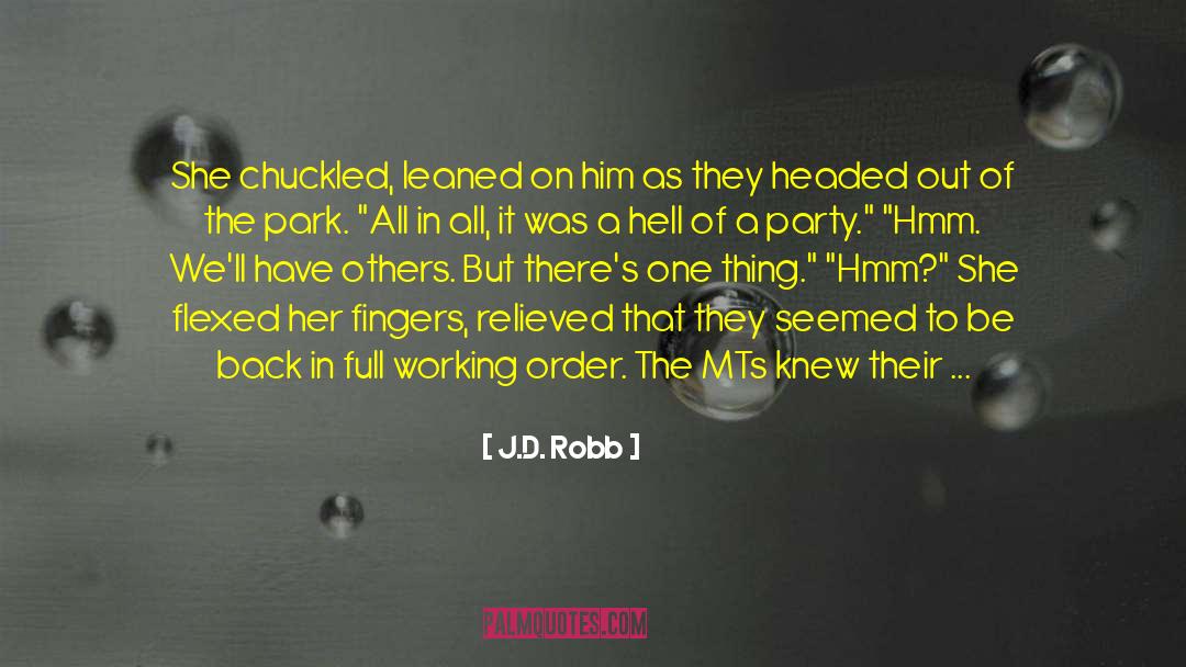 Crime Scene quotes by J.D. Robb