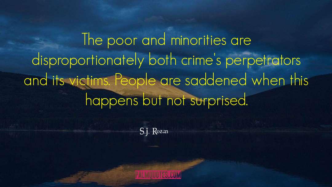 Crime Statistics quotes by S.J. Rozan