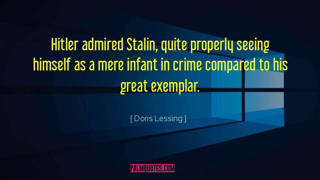 Crime Statistics quotes by Doris Lessing