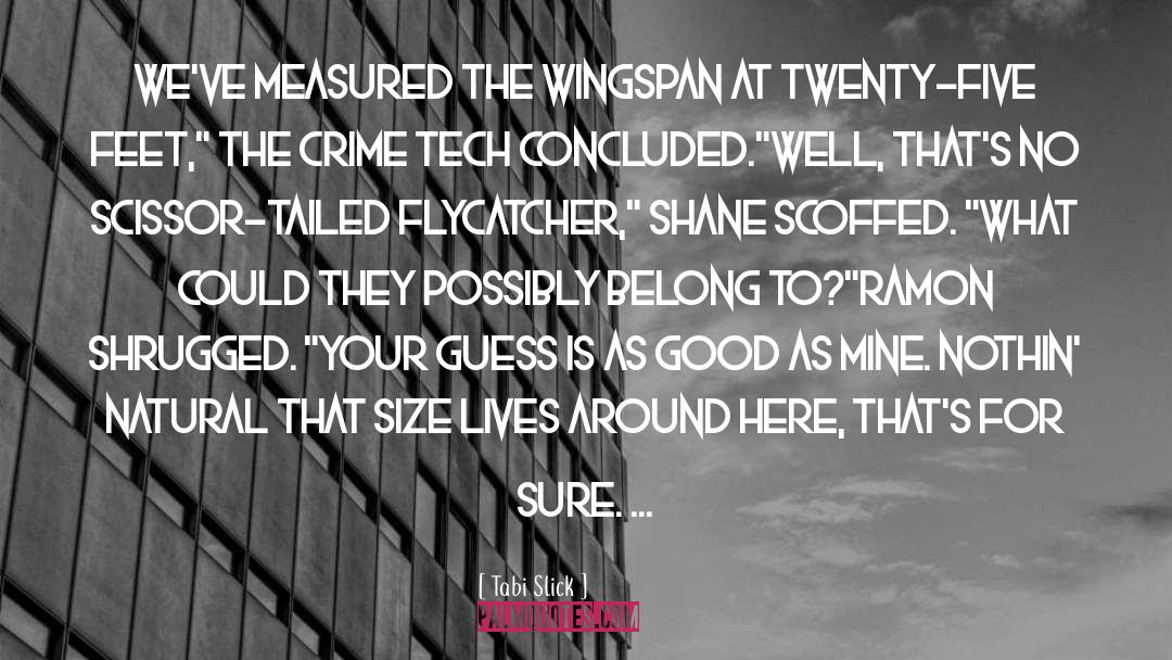 Crime Suspense Thriller quotes by Tabi Slick