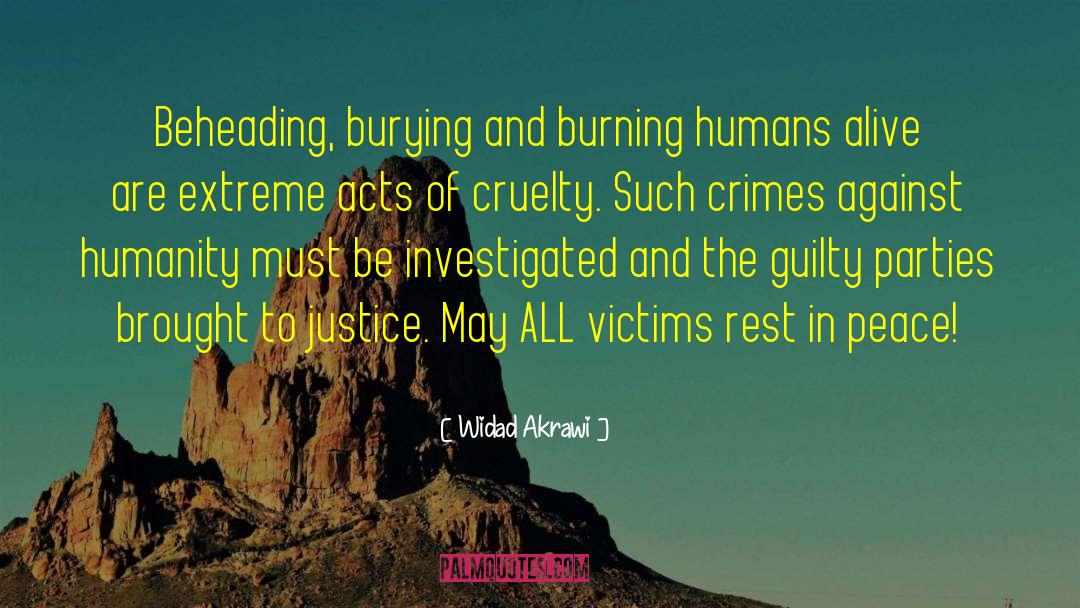 Crimes Against Humanity quotes by Widad Akrawi
