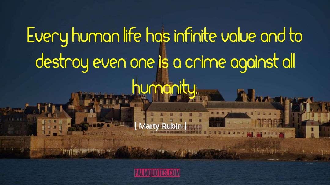 Crimes Against Humanity quotes by Marty Rubin