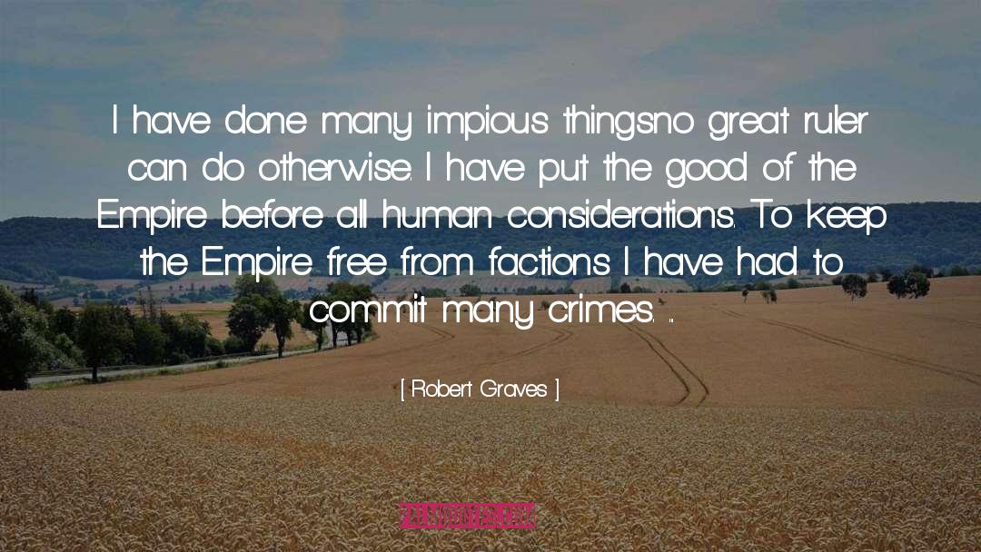 Crimes quotes by Robert Graves