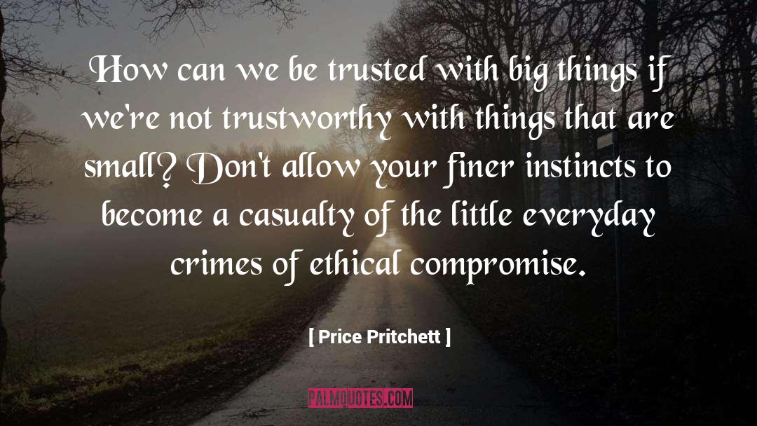 Crimes quotes by Price Pritchett